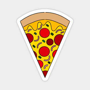 A Pizza Slice Magnet