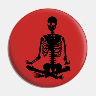 Yoga scelet Pin