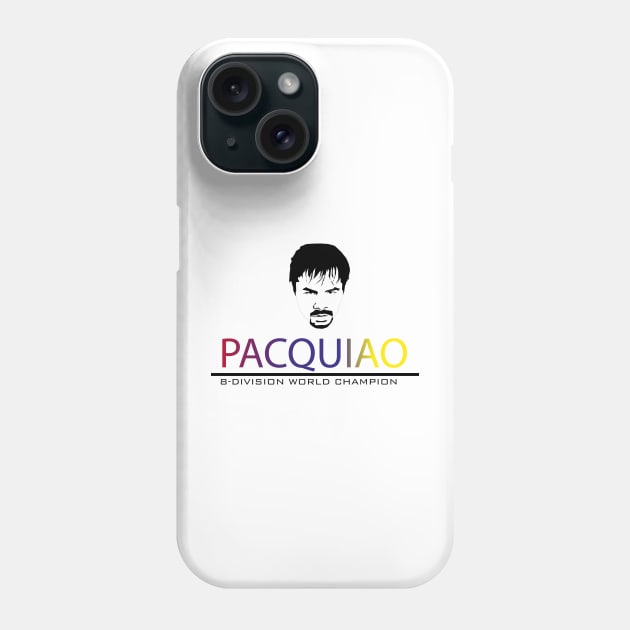 MANNY PACQUIO Phone Case by Marku's Prints