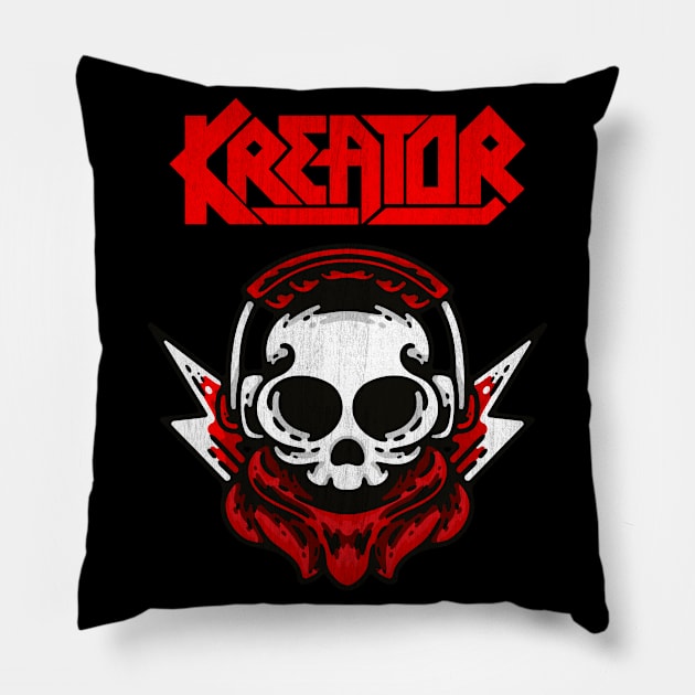 Kreator Pleasure to Kill Pillow by Rooscsbresundae