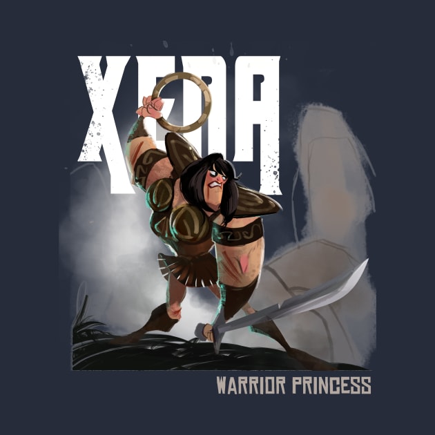 Xena Warrior Princess by andybarry