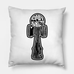 CodyGriz Kendama Sticker Pillow
