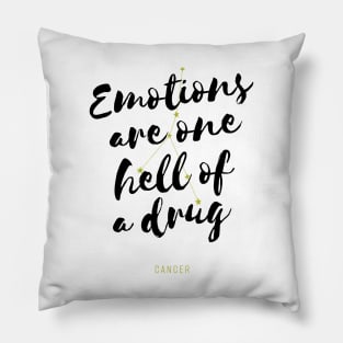 Cancer Zodiac Funny Pillow