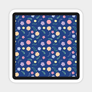 Floral Pattern Magnet