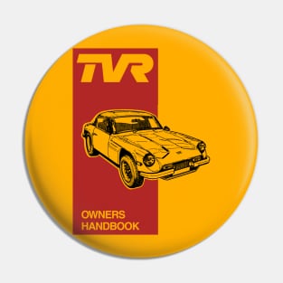 TVR - owners handbook Pin