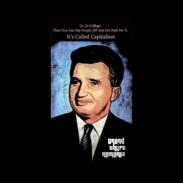 Nicolae Ceausescu, ex dictator of Romania by ElArrogante