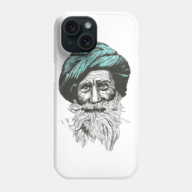 Hindu Portrait Phone Case by Créa'RiBo