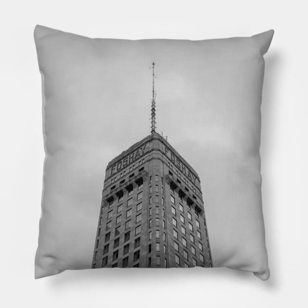 Foshay Tower Pillow by juniperandspruce