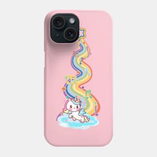 Unicorn and Rainbow Phone Case