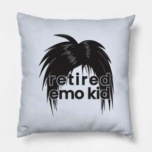 Emo Kid Illustrated Pillow