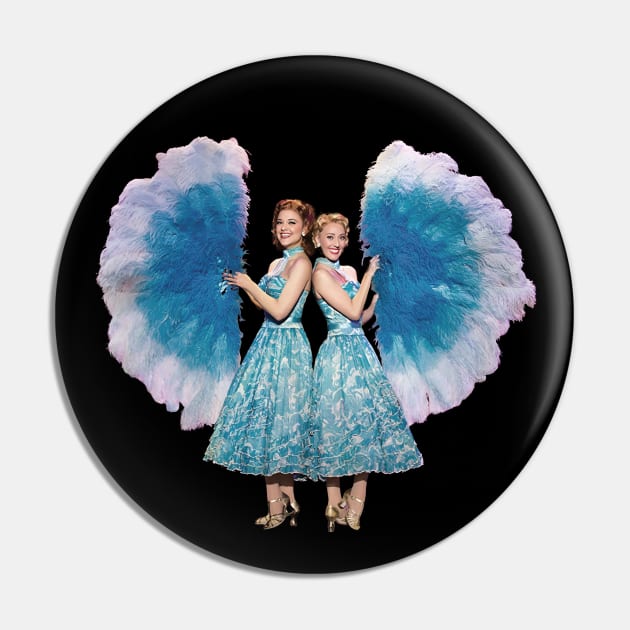 Reprise (Sisters) \\ White Christmas Pin by Dansu_creative