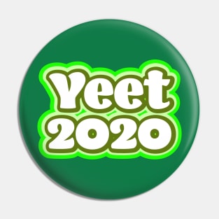 Yeet 2020 - Retro Green Pin