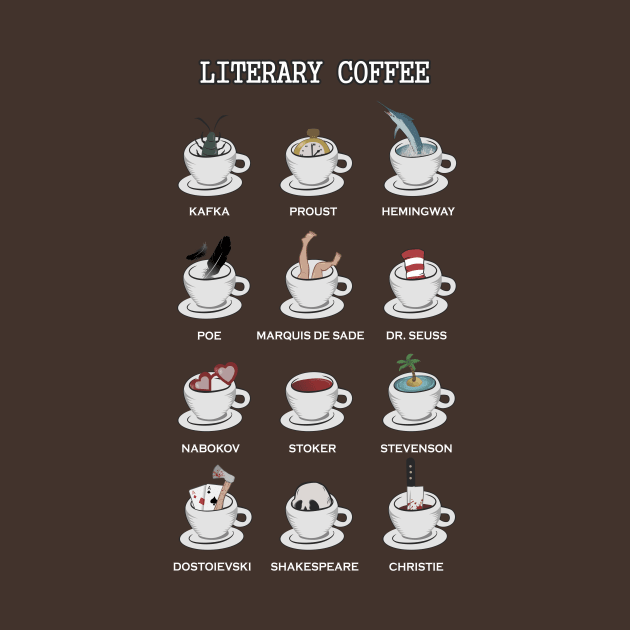 Literary coffee for readers by atizadorgris