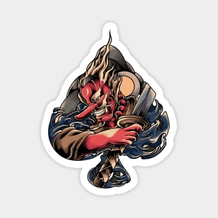 Spades of Tengu Magnet