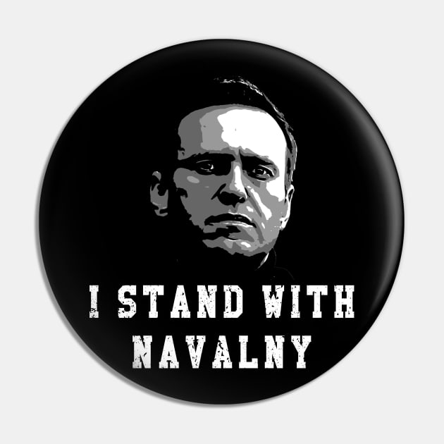 i stand with navalny Pin by jerrysanji