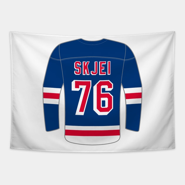 New York Rangers - Brady Skjei Tapestry by swiftscuba