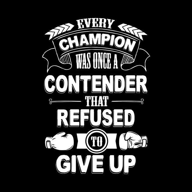 Every champion was once refused to give up by nektarinchen