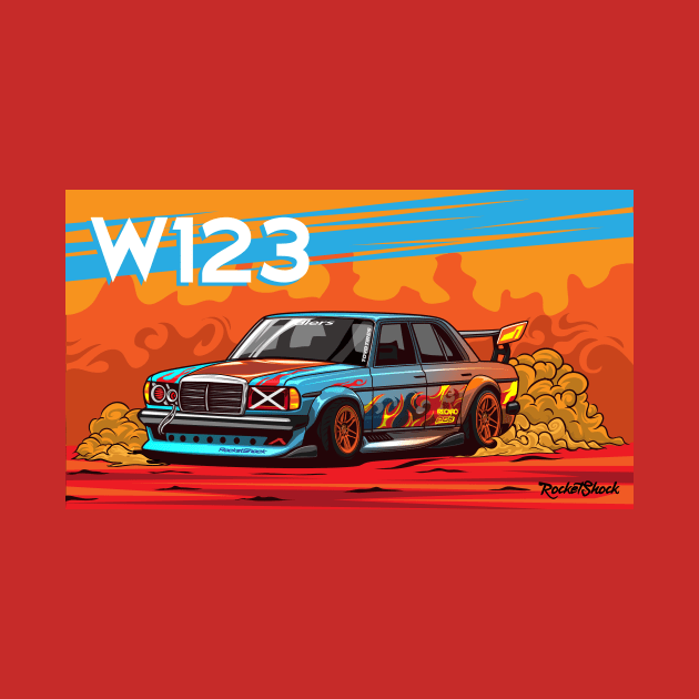 W123 restomod by ASAKDESIGNS