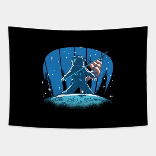 Astronaut Moon Landing Tapestry