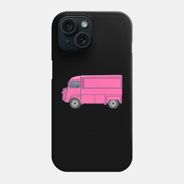 Citroen H Van, Type H, H-Type or HY Illustration Phone Case by Boogosh