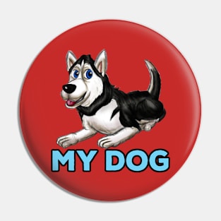 Husky Pin