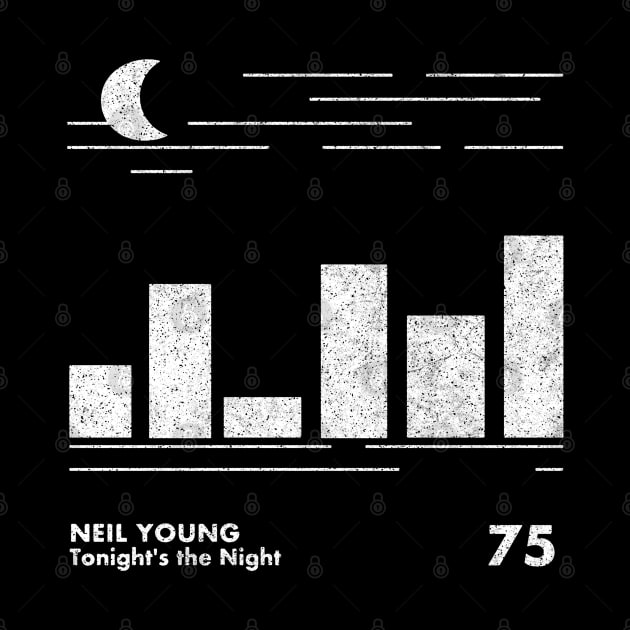 Neil Young / Tonight's The Night / Minimalist Graphic Artwork Design by saudade