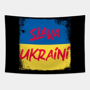 Slava Ukraini Tapestry