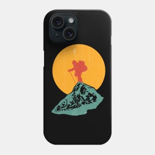 Outdoors Mountaineering & Hiking Sightseeing Adventure! Phone Case