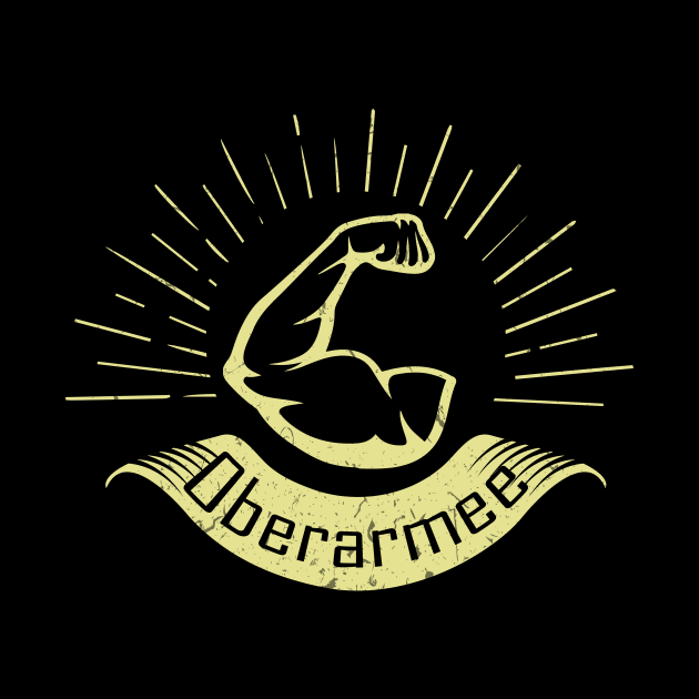 Body Builder Oberarmee by HBfunshirts