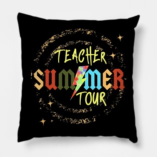 Teacher The Freedom Tour 2024 Summer Last Day of School Pillow