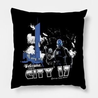 Welcome to City 17 Pillow