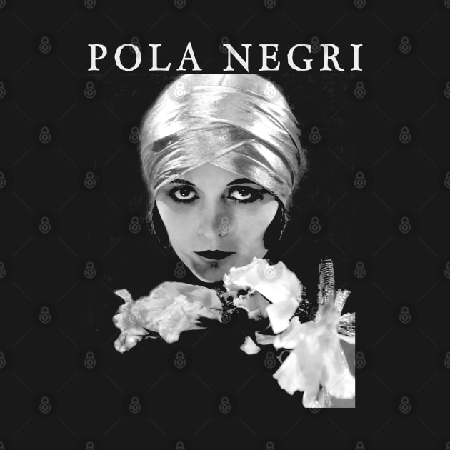 POLA NEGRI - Vamp - Silent Film Vampire by silentandprecodehorror