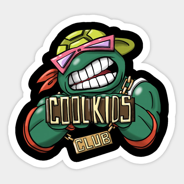 TMNT Cool Kids Club - Ninja Turtles - Sticker