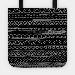 Keef Black and White 1 Tote