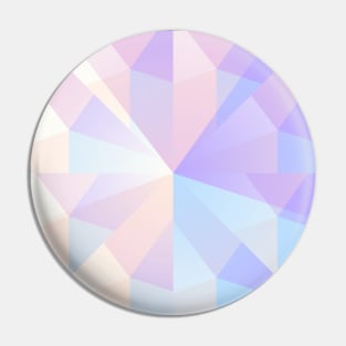 Crystals of Soft Pastel Colors Pin