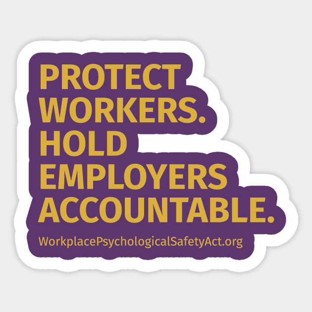 Protect workers. Hold employers accountable. - Workplace Abuse ...
