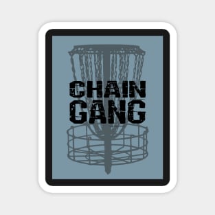 Chain Gang Blue, Black & Grey Magnet