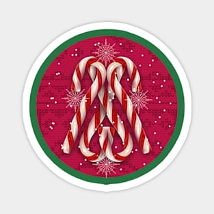 Candy Canes Magnet