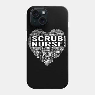 Scrub Nurse Heart Phone Case