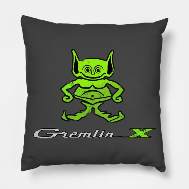 Gremlin Pillow by retrorockit