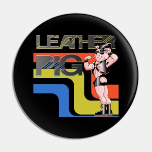 Retro Leather Pig Pin