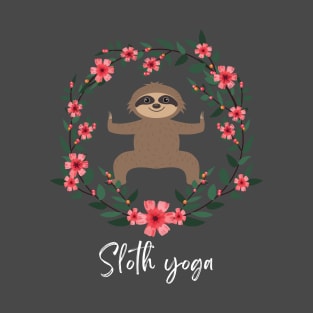 Sloth yoga T-Shirt