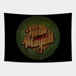 Circle Retro Vintage John Mayall 80s Tapestry