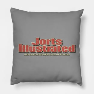 Jorts Illustrated Pillow