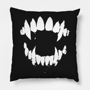 Vampire Fangs Pillow