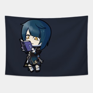 Chibi Xingqiu - Genshin Impact Tapestry