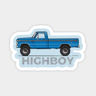 Highboy Blue Magnet