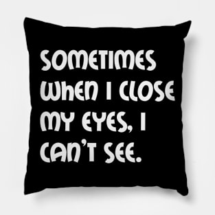 Funny Phrases for Humorous Sayings Lovers Pillow