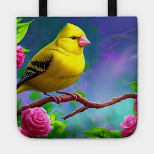 canary flower Tote