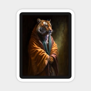 Royal Portrait of a Tiger Magnet